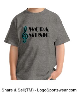 Youth Music Student T-shirt Design Zoom