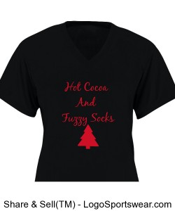 "Hot Cocoa And Fuzzy Socks And Of Course...WCPA" Youth T-Shirt Design Zoom