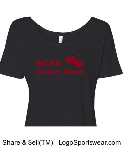 "Super Mom" T-Shirt Design Zoom